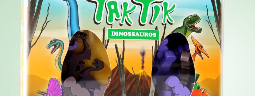 TAK TIK - DINOSSAUROS - VERDE E AMARELO